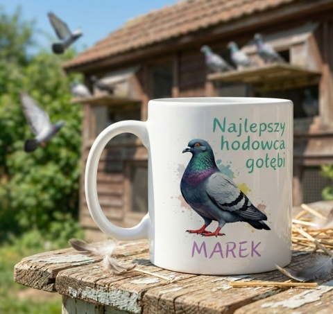 Kubek dla gołębiarza
