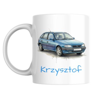 Kubek Opel Astra F z dowolnym imieniem