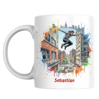 Kubek Parkour z dowolnym imieniem