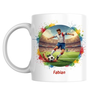 Kubek Piłkarz z dowolnym imieniem