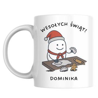 Kubek Świąteczne gotowanie z dowolnym imieniem