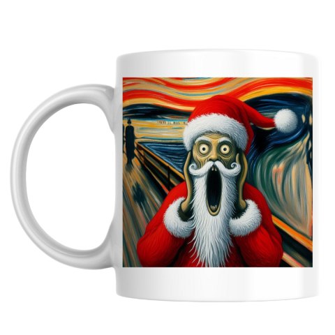 Kubek Święty Mikołaj Krzyk Munch
