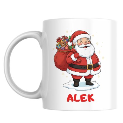 Kubek Święty Mikołaj z dowolnym imieniem