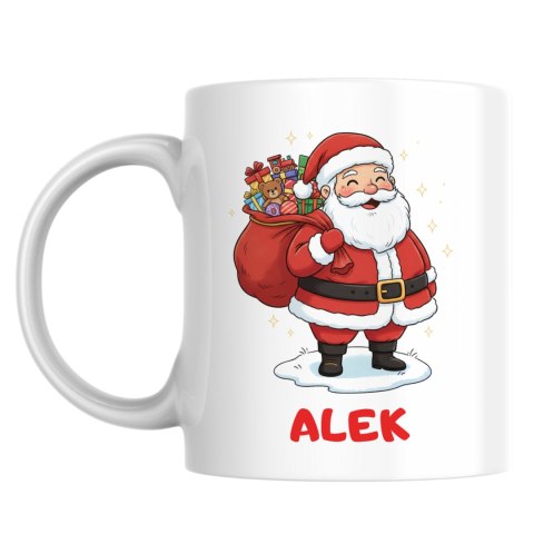 Kubek Święty Mikołaj z dowolnym imieniem