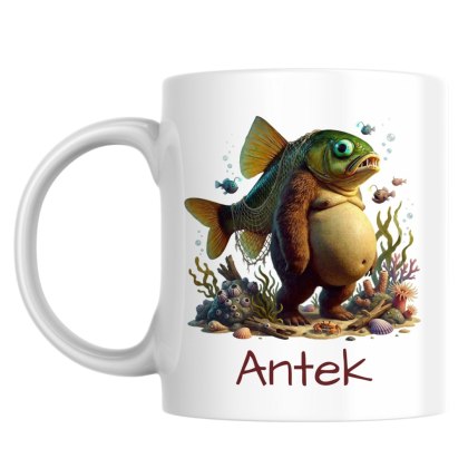 Kubek Trippi Troppi - ryba niedźwiedź brainrot z dowolnym imieniem
