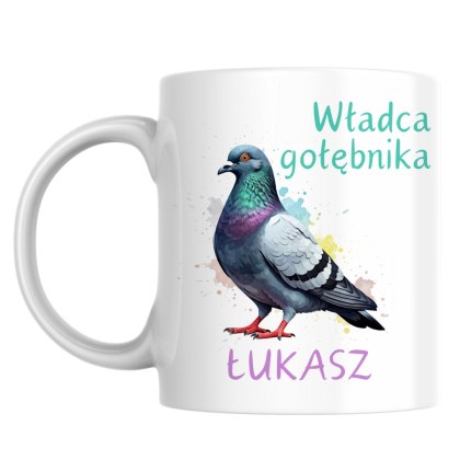 Kubek Władca gołębnika z dowolnym imieniem