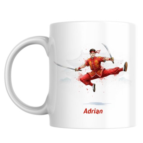 Kubek Wushu z dowolnym imieniem