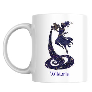Kubek Znak zodiaku wodnik z dowolnym imieniem