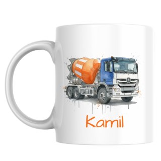 Kubek betoniarka grucha z dowolnym imieniem