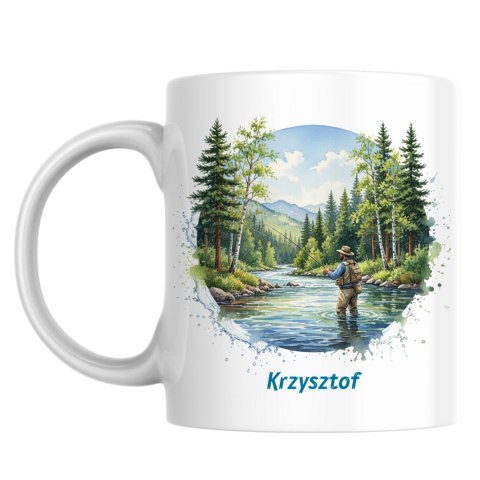 Kubek dla wędkarza z dowolnym imieniem