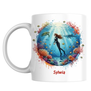 Kubek freediving - nurkowanie na bezdechu z dowolnym imieniem