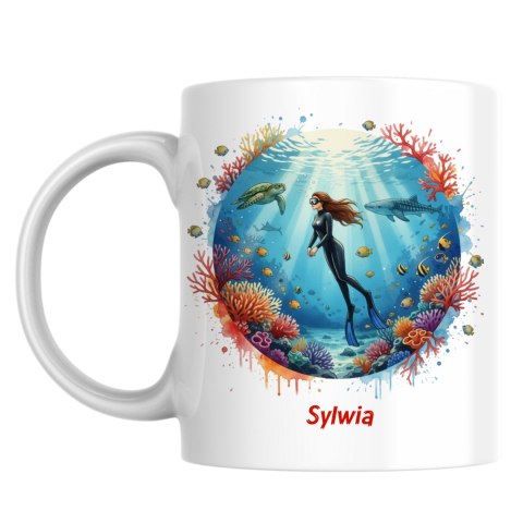 Kubek freediving - nurkowanie na bezdechu z dowolnym imieniem