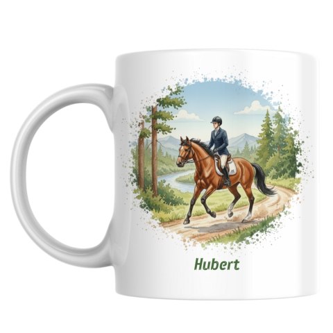Kubek jeździec z dowolnym imieniem