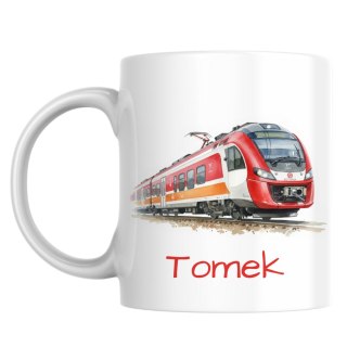 Kubek pociąg POLREGIO z dowolnym imieniem