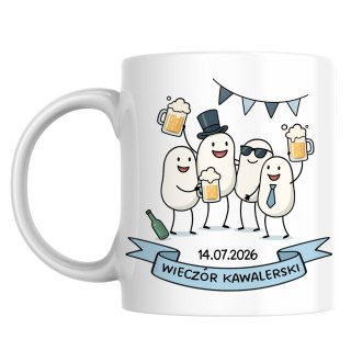 Kubek wieczór kawalerski z dowolną datą