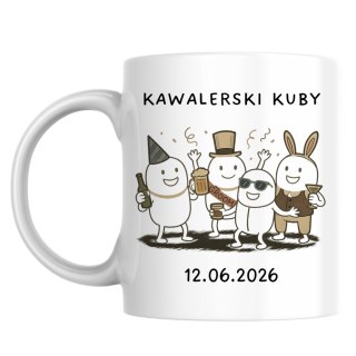 Kubek wieczór kawalerski z dowolną datą