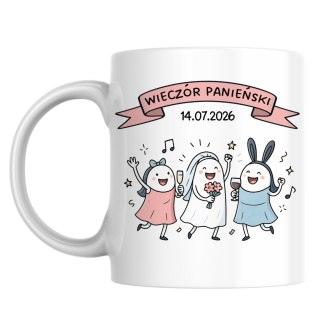 Kubek wieczór panieński z dowolną datą