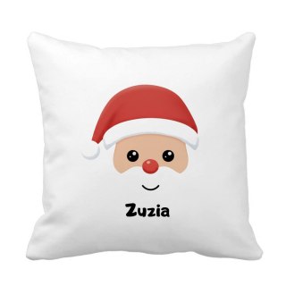 Poduszka Buzia Mikołaja z dowolnym imieniem