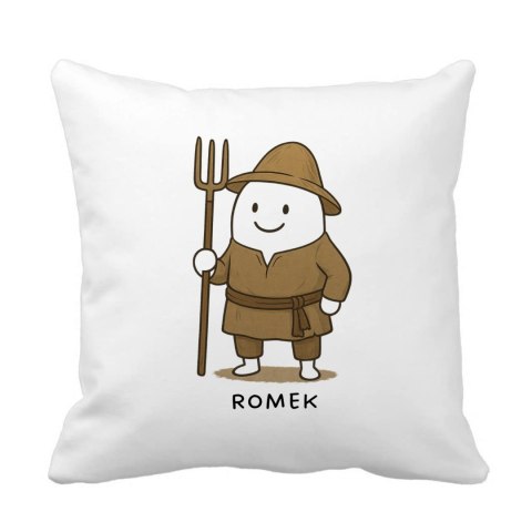 Poduszka Chłop pańszczyźniany z dowolnym imieniem