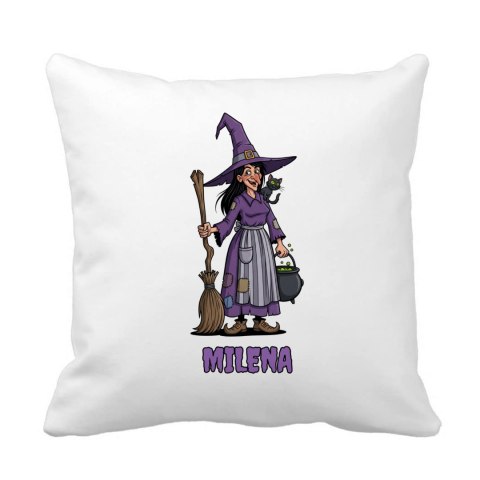 Poduszka Czarownica z dowolnym imieniem