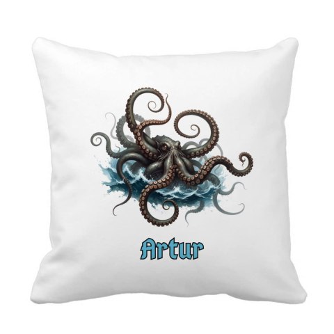 Poduszka Kraken z dowolnym imieniem