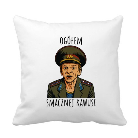 Poduszka Major Suchodolski Smacznej Kawusi