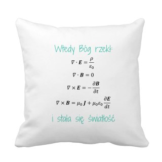 Poduszka Prawa Maxwella dla fizyka