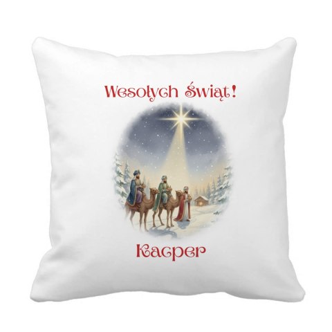 Poduszka Trzech Króli z dowolnym imieniem