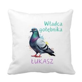 Poduszka Władca gołębnika z dowolnym imieniem