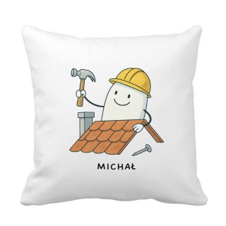 Poduszka dla dekarza z dowolnym imieniem