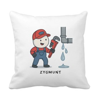 Poduszka dla hydraulika z dowolnym imieniem