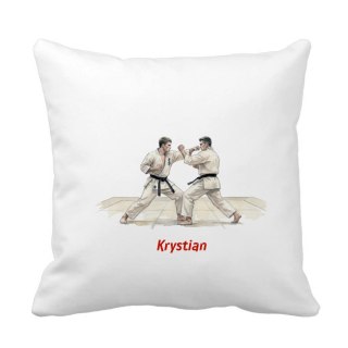 Poduszka dla karateki z dowolnym imieniem