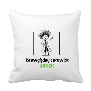Poduszka dla matematyka bezwzględny człowiek z dowolnym imieniem