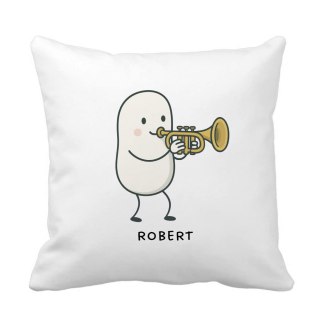 Poduszka dla trębacza z dowolnym imieniem