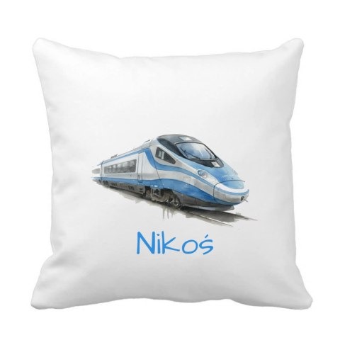 Poduszka pociąg pendolino Alstom EMU250 z dowolnym imieniem