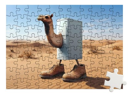 Puzzle Frigo Camelo - wielbłąd lodówka brainrot