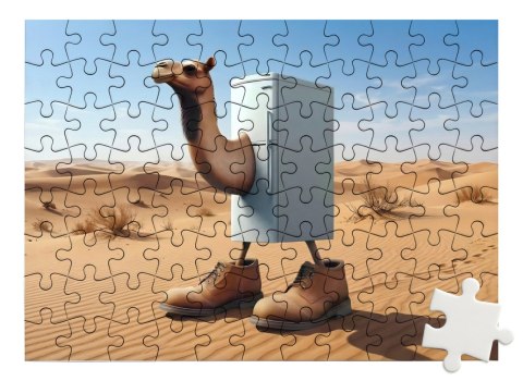 Puzzle Frigo Camelo - wielbłąd lodówka brainrot