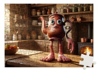 Puzzle Ta Ta Ta Sahur - brainrot czajnik