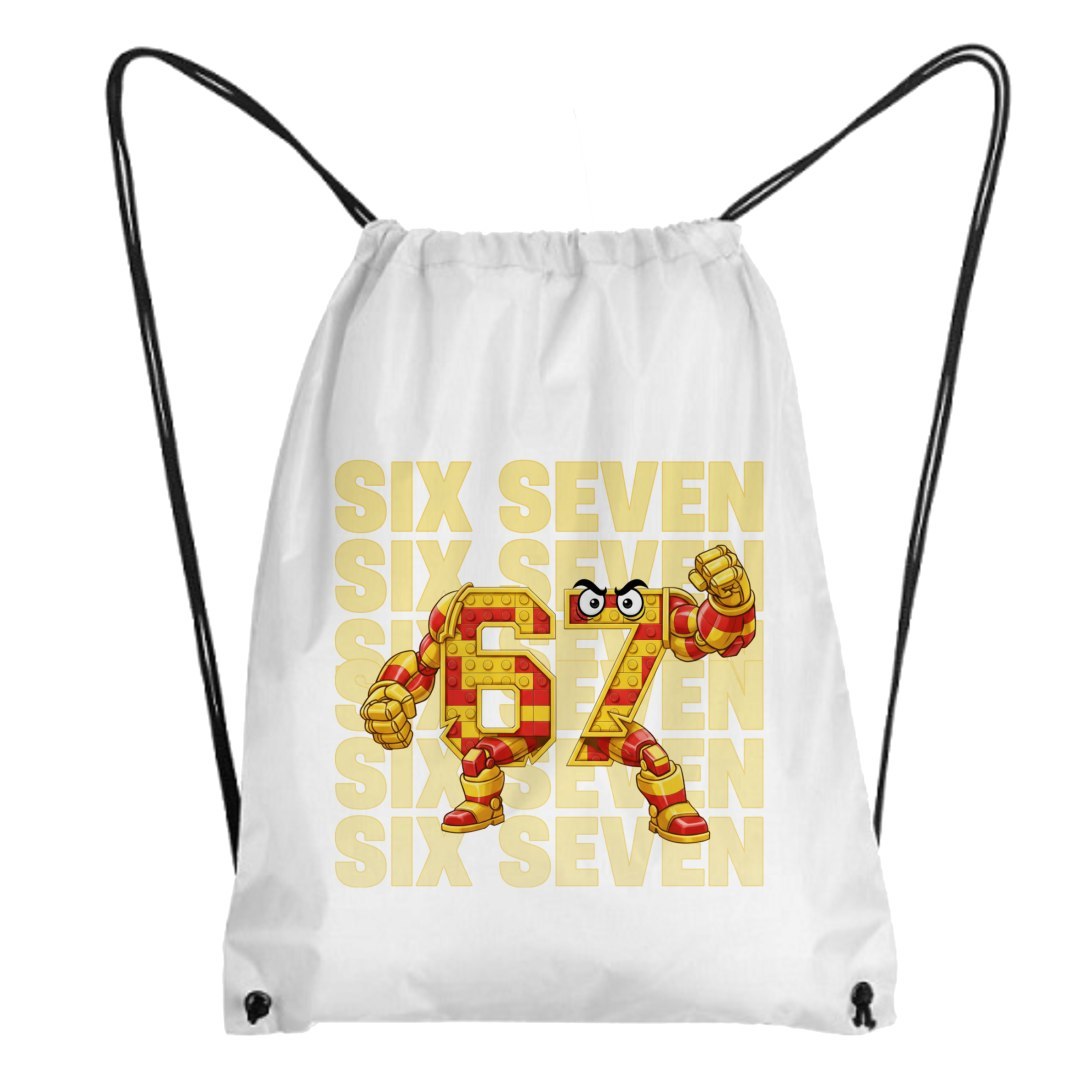 Worek 67 Six seven z klock&oacute;w