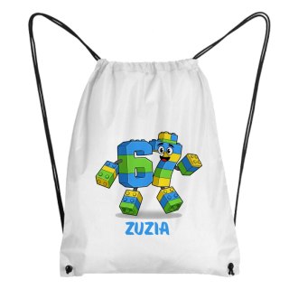 Worek 67 six-seven klocki z dowolnym imieniem