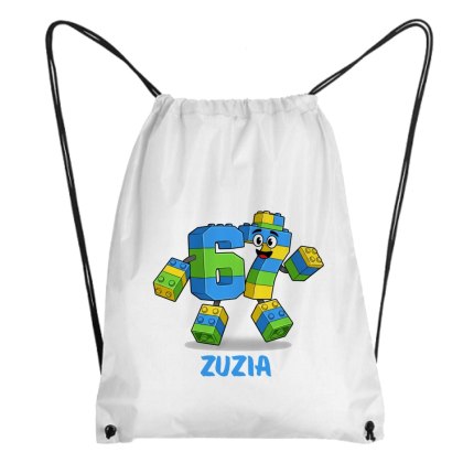 Worek 67 six-seven klocki z dowolnym imieniem