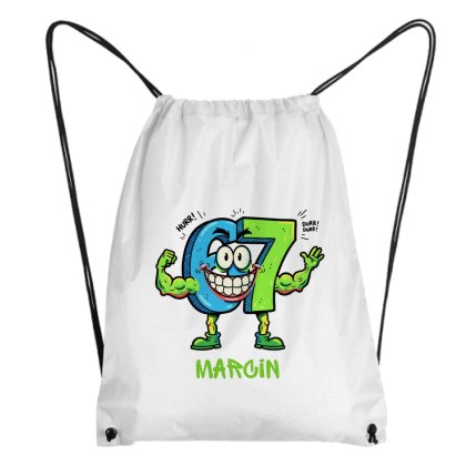 Worek 67 szalony six seven z dowolnym imieniem