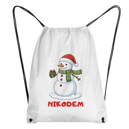 Worek Bałwanek z dowolnym imieniem