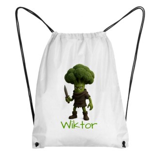 Worek Broccoli Assassini brainrot z dowolnym imieniem