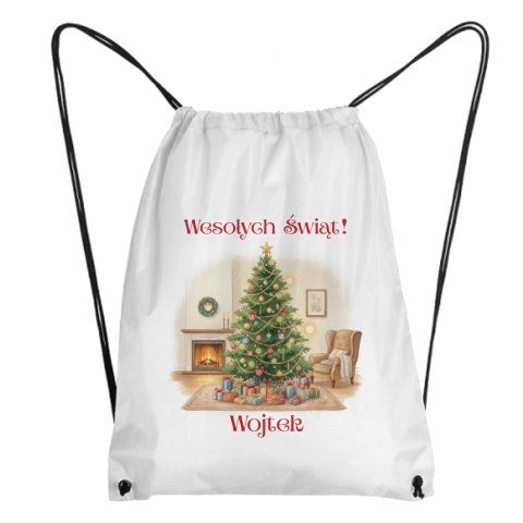 Worek Choinka bożonarodzeniowa z dowolnym imieniem