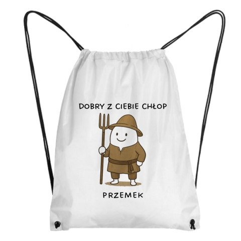 Worek Dobry z ciebie chłop z dowolnym imieniem