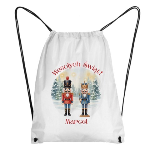 Worek Dziadek do orzechów z dowolnym imieniem