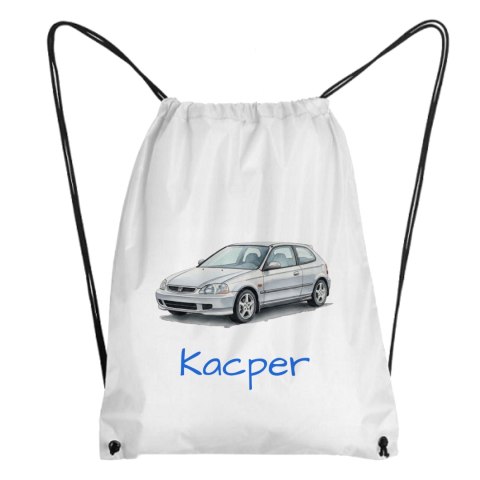 Worek Honda Civic VI srebrna z dowolnym imieniem