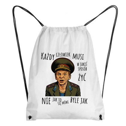 Worek Major Suchodolski Każdy człowiek musi w jakiś sposób żyć