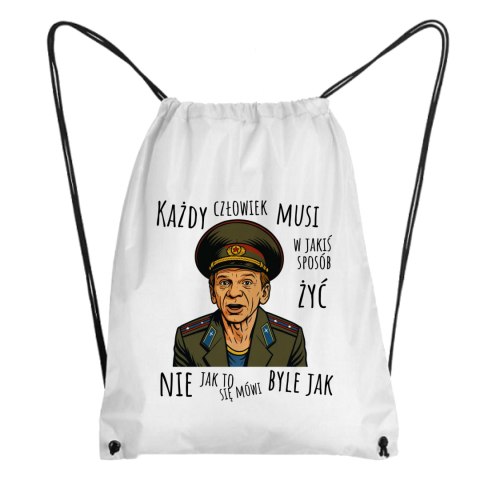 Worek Major Suchodolski Każdy człowiek musi w jakiś sposób żyć